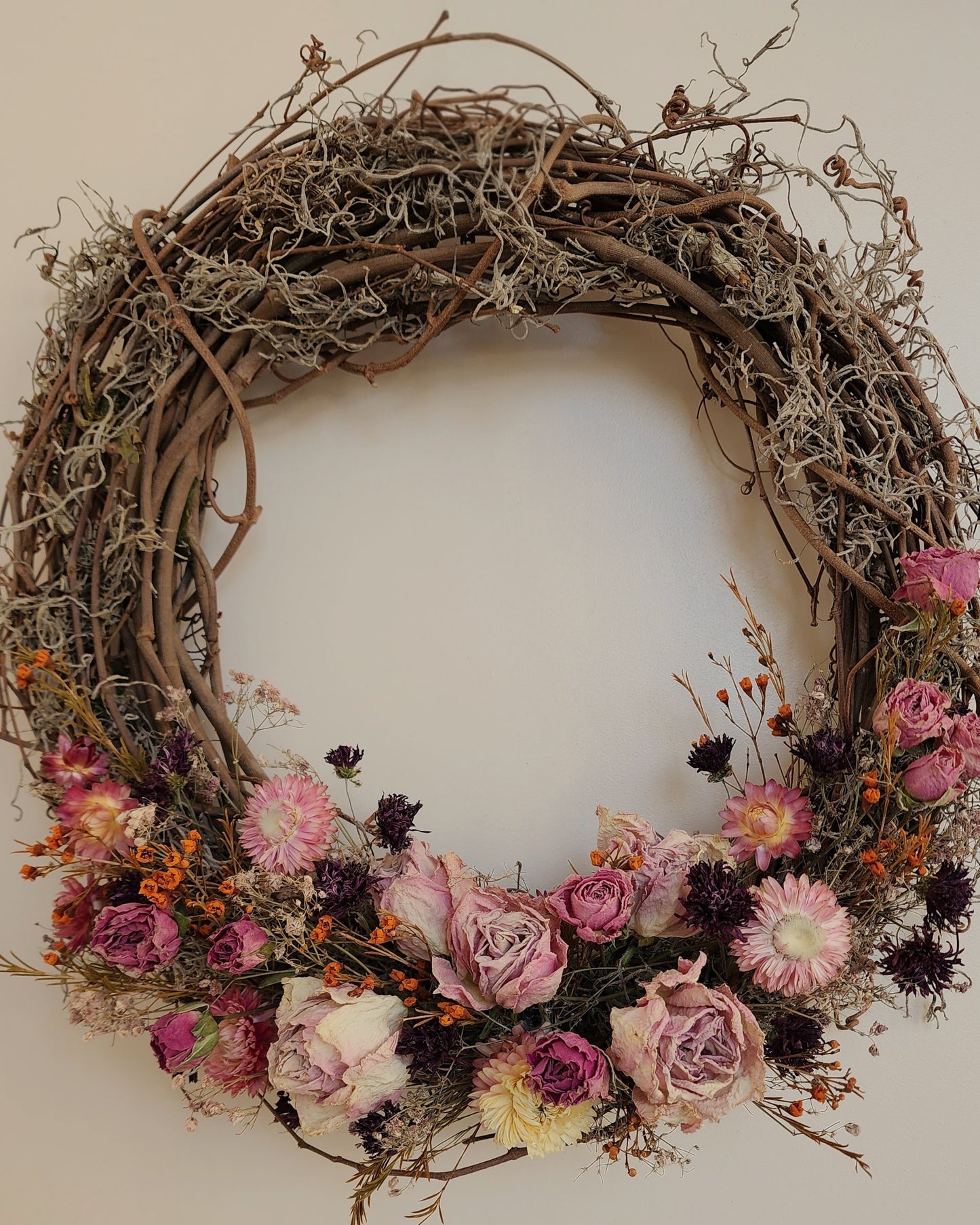 Photo of the Farmhouse Blush Wreath
