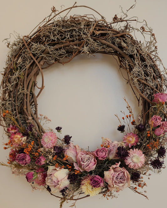 Photo of the Farmhouse Blush Wreath